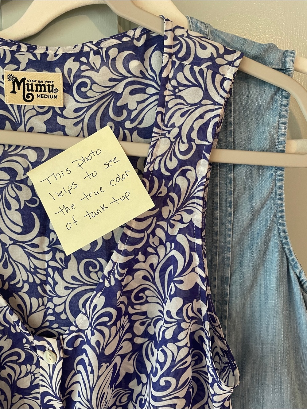 Show Me Your MuMu Tie-Front Lightweight Camisole M - Picture 4 of 12